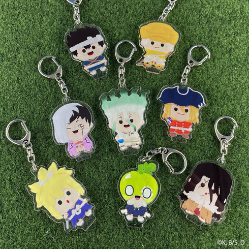 『Dr.STONE』アクリルキーホルダー 04.クロム【202508再販】